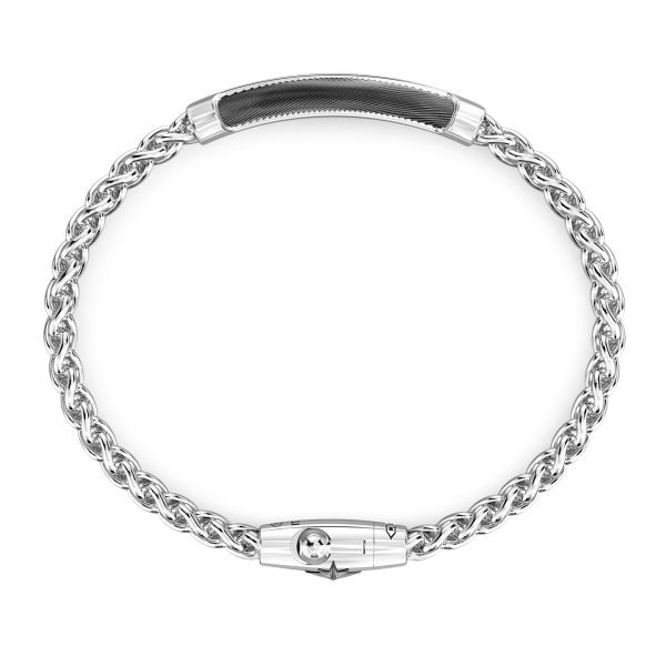 Pulsera Zancan de plata con...