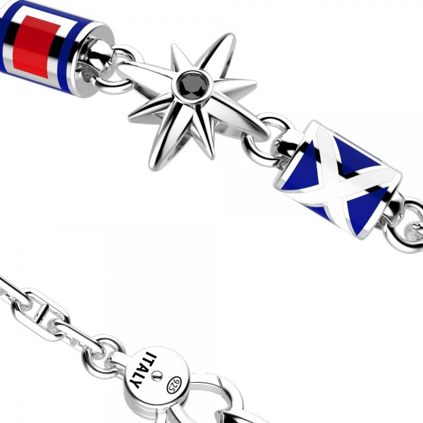 Bracelet Zancan en argent...