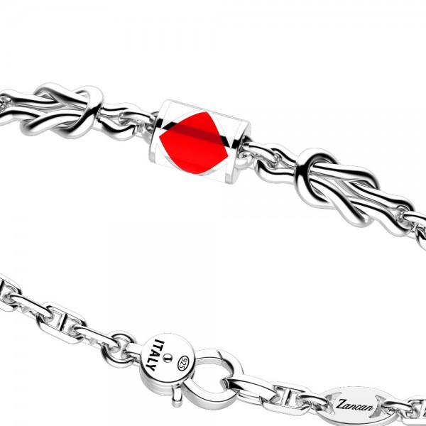 Bracelet Zancan en argent...