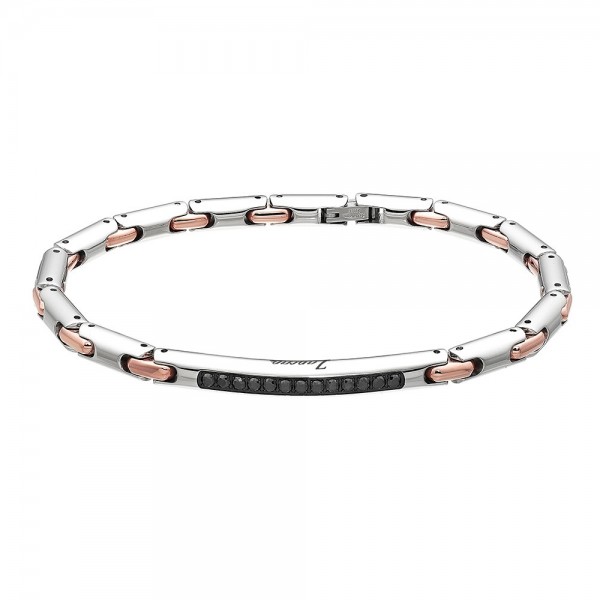 Zancan steel bracelet with...