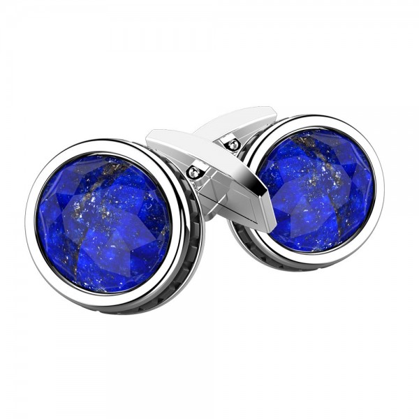 Gemelli in argento con Lapis