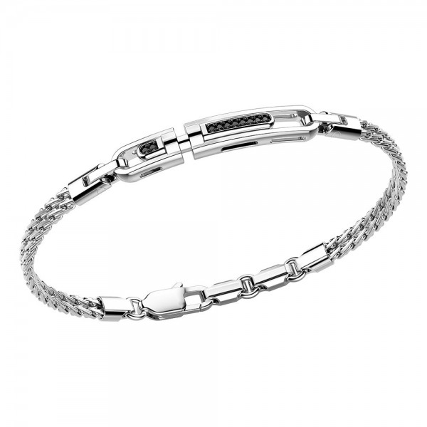 Pulsera Zancan de plata con...