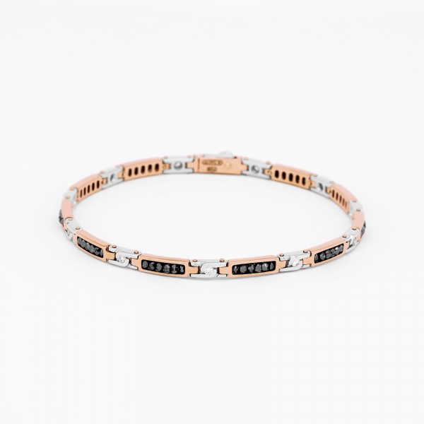 Gold men's bracelet