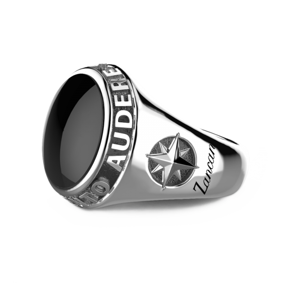 Zancan silver ring with...