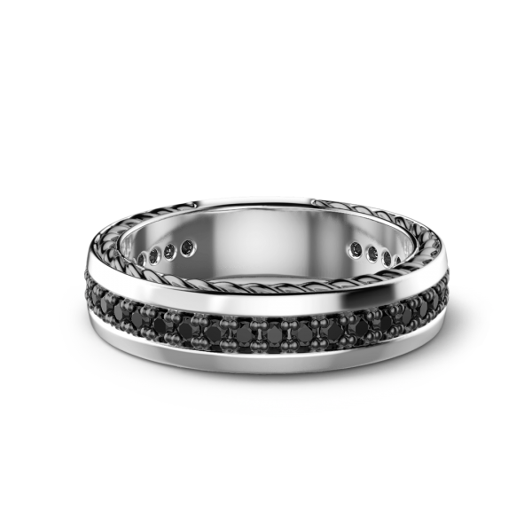 Zancan silver band ring...