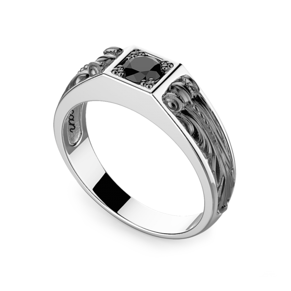 Zancan silver ring with...