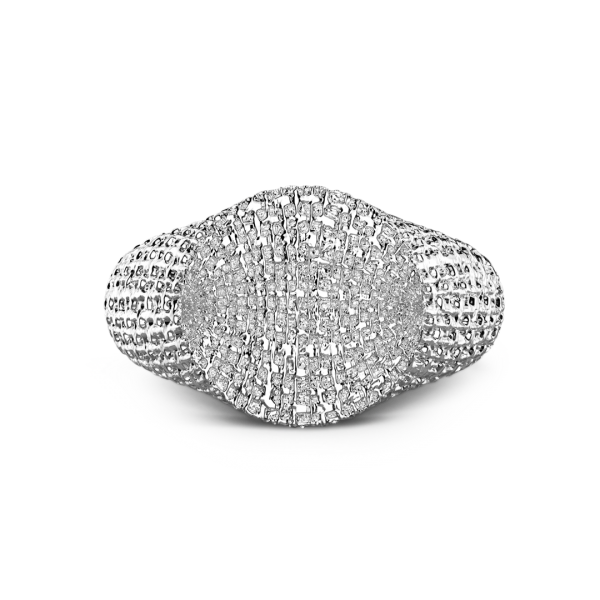 Zancan silver ring.