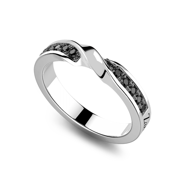 Zancan silver band ring...