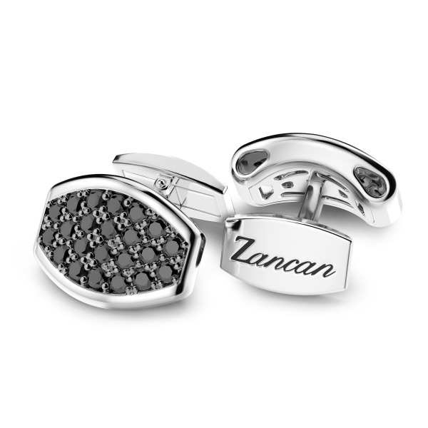 Zancan silver cufflinks...