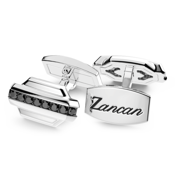 Zancan silver cufflinks...