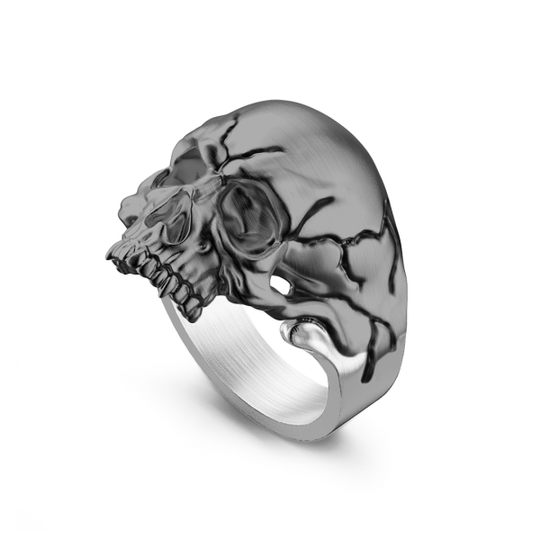 Anillo calavera Zancan de...