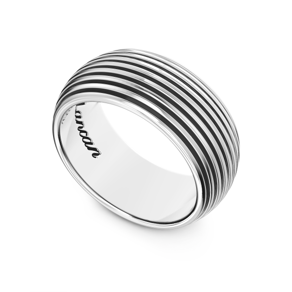 Zancan silver band ring...