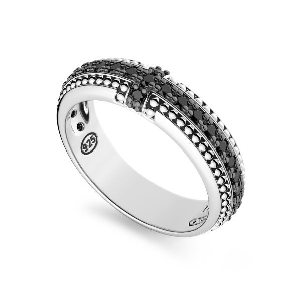 Zancan silver band ring...