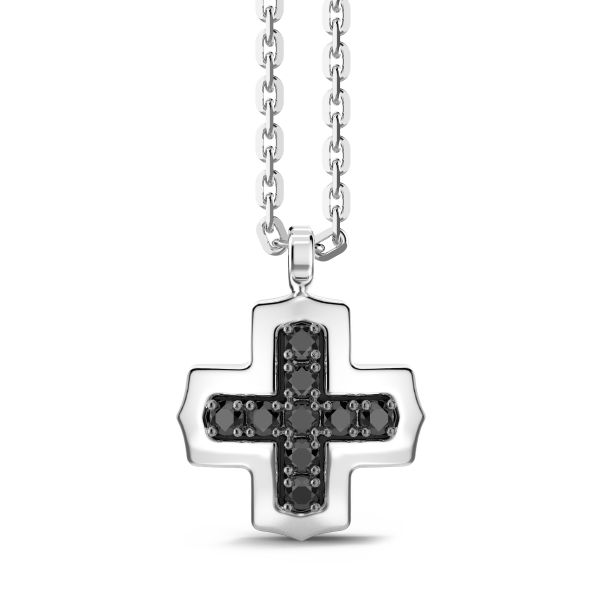 Collier Zancan en argent...