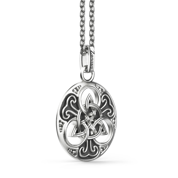 Collier Zancan en argent...