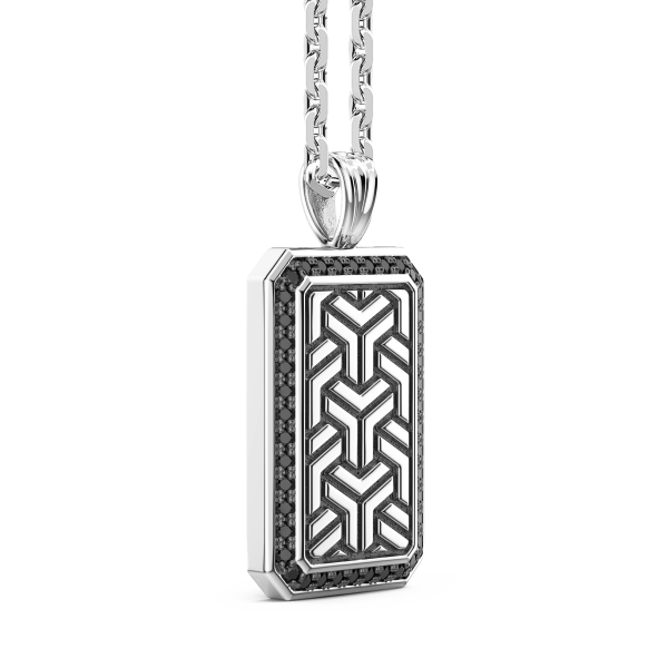 Collier Zancan en argent...