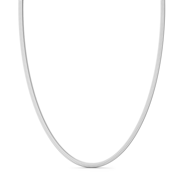 Zancan ketting in zilver.