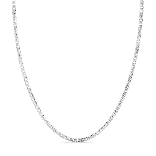 Zancan ketting in zilver.